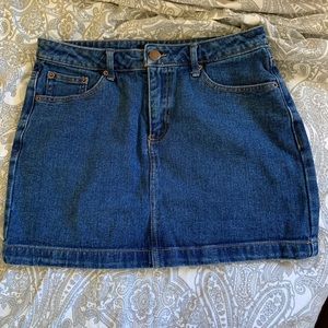 Jean skirt